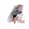 thumbnail image 1 of Almohada Xtellar rosa Para Embarazo Y Lactancia Jumbo + Regalo Microgel, 1 of 2