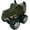 Crocodile, variant on Wild Zoomies - Tiger by Deluxebase. Friction Monster Truck Toy with Animal Rider for Boys & Girls