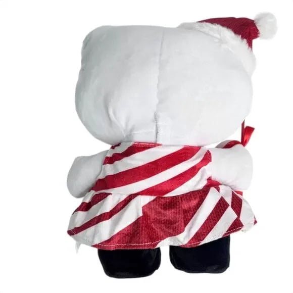 Hello Kitty Candy Cane Side Stepper Animated Plush Toy with Holiday Dress