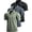 8602# Black+Dark Grey+Green, variant on Cadmus Mens Polo Shirts Quick Dry Short Sleeve Golf T Shirt Performance Moisture Wicking Casual Workout,8602,Dark Grey,M