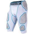 thumbnail image 2 of Champro Bull Rush 7-Pad Girdle White Body Grey Inset Medium (Fpgu17Awm), 2 of 4