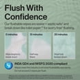 thumbnail image 3 of Hypoallergenic Flushable Wipes for Sensitive Skin, Gilded Wings, 126 Count, 3 of 6