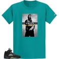 thumbnail image 2 of Shirt to Match Jordan 5 Aqua Match Jordan Tee, 2 of 6