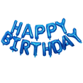 thumbnail image 1 of Kit de globos metálicos con letras Happy Birthday  color Azul Marino, 1 of 4