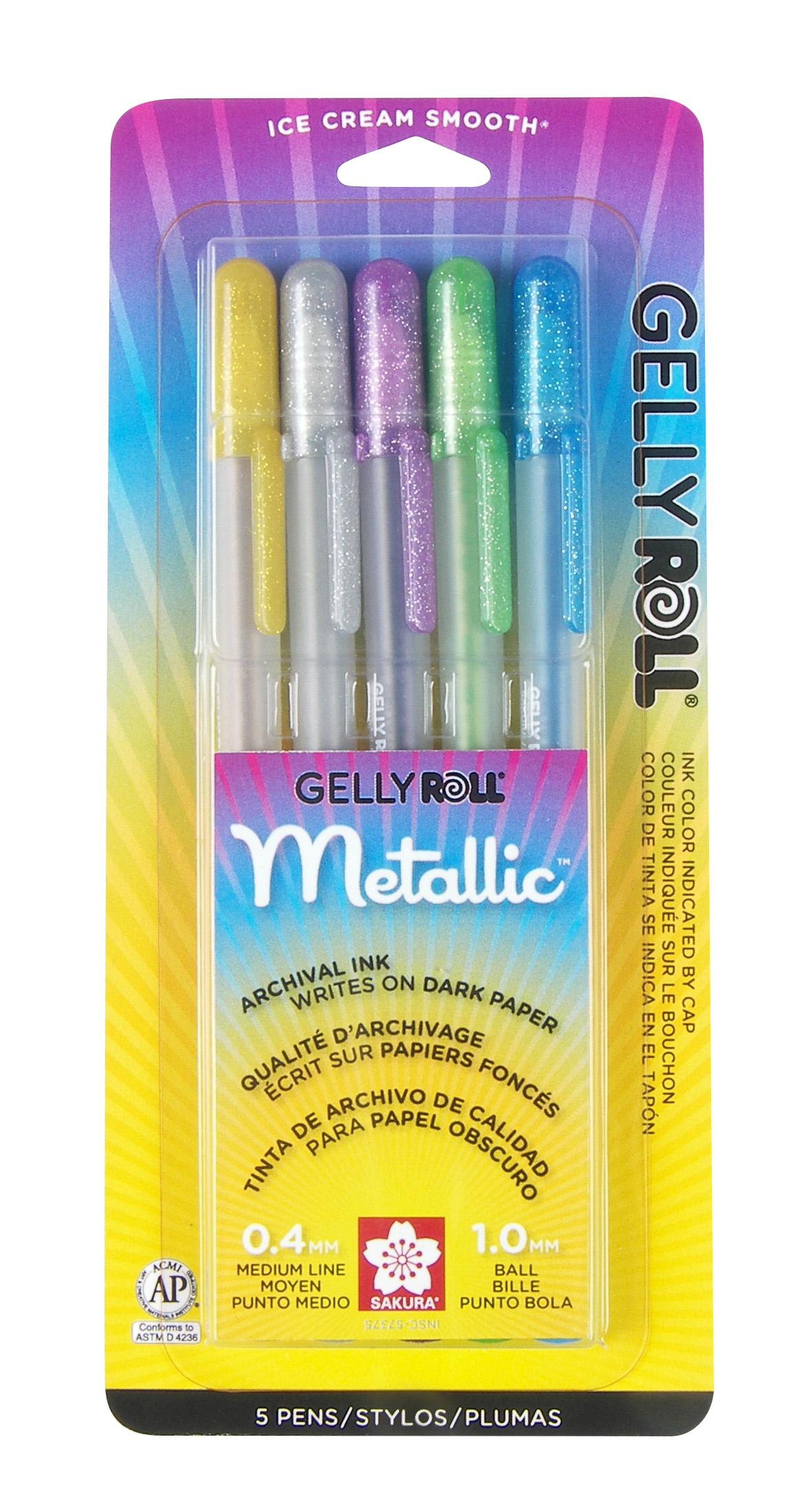 Gelly Roll Moonlight Pen Set, 0.8 mm Bold Tip, Assorted Colors, Pack o –  MAYTHON