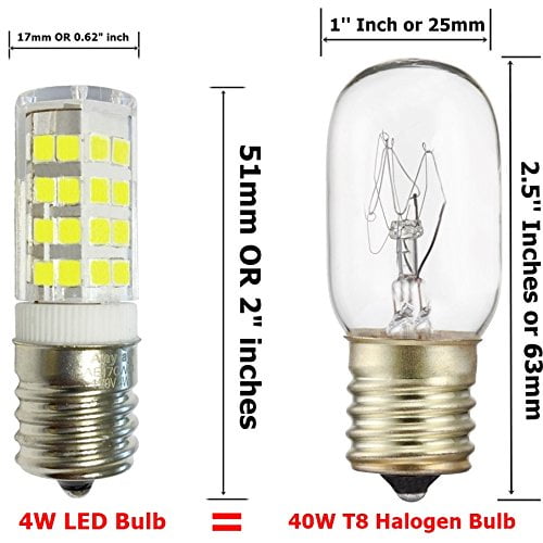 2 Led Bulbs Anyray Replacement For Kenmore Microwave 790 80342310 2 Led Bulbs Anyray Replacement For Kenmore Microwave 790 80342310 Surface Light Bulb Kg33510221 Cw