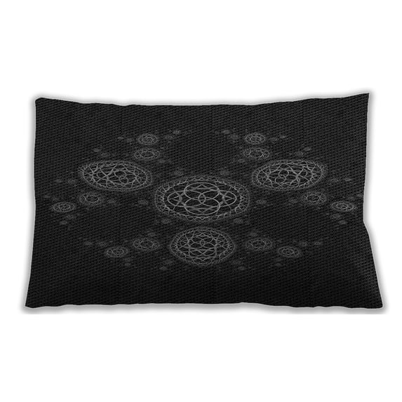 Ahgly Company Indoor Rectangular Contemporary Lumbar Throw Pillow, 13 inch by 19 inch