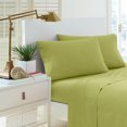 thumbnail image 2 of 250 Thread Count Egyptian-Quality Cotton Solid Color Sheet Set (Full, Sage), 2 of 3
