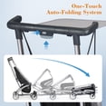 thumbnail image 3 of Beberoad Love R1 Auto-Folding Ultra Lightweight Travel Stroller for Airplane, Compact Strollers for Babies and Toddlers Aged 6-36 Months, Only 11.5 lbs, Can Combine into a Double Stroller, Gray, 3 of 7