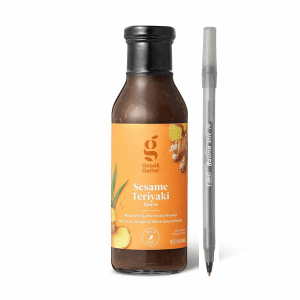 Good & Gather Sesame Teriyaki Sauce with pan
