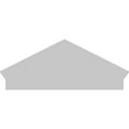 thumbnail image 5 of Ekena Millwork 38"W x 16-3/8"H x 2-3/4"P (Pitch 6/12) Peaked Cap 3 Spoke Architectural Grade PVC Combination Pediment, 5 of 8