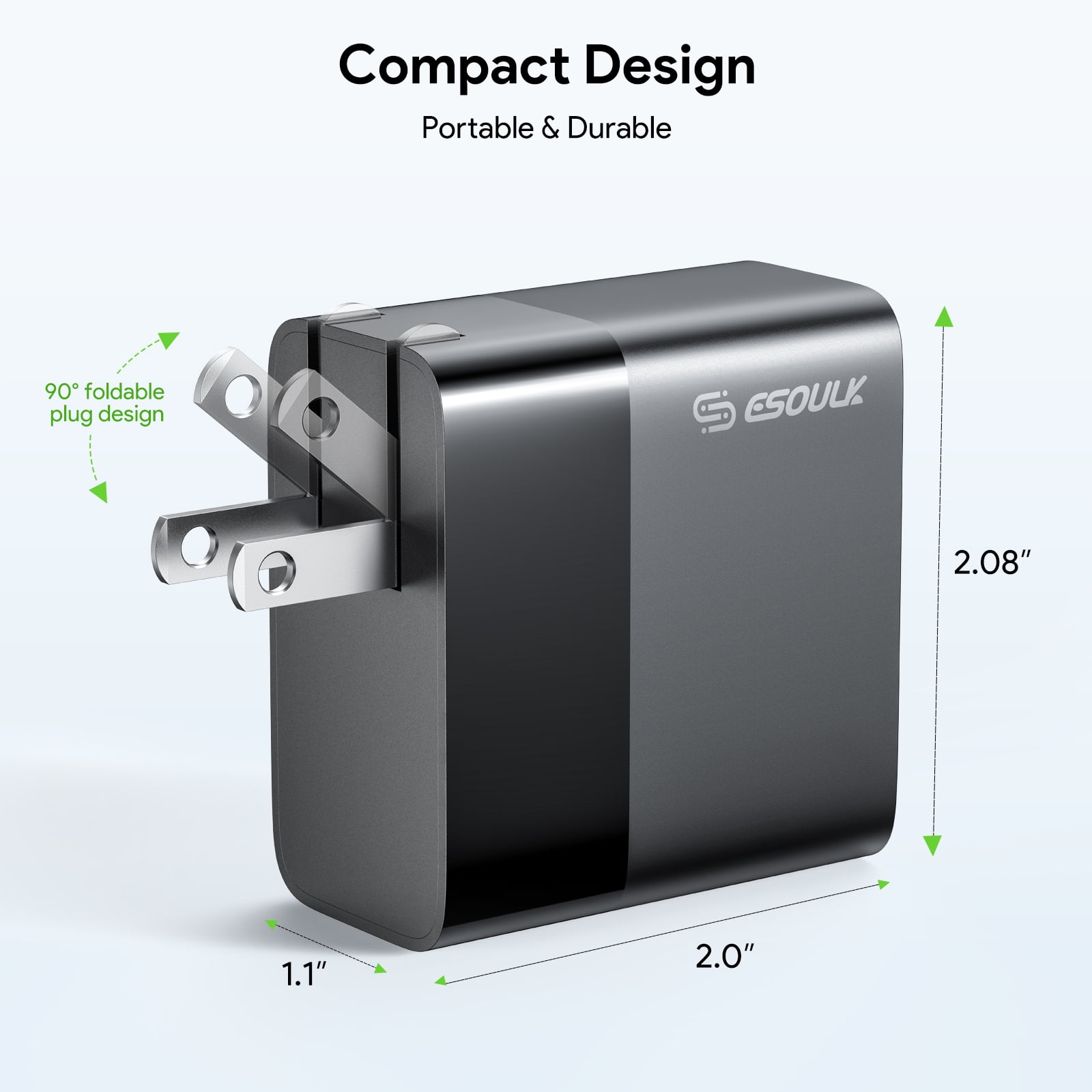 Compatible For Apple iPhone 17e 45W Fast Home Wall Travel Charger PD USB C + 1 X 6FT 100W Type C to C USB Cable