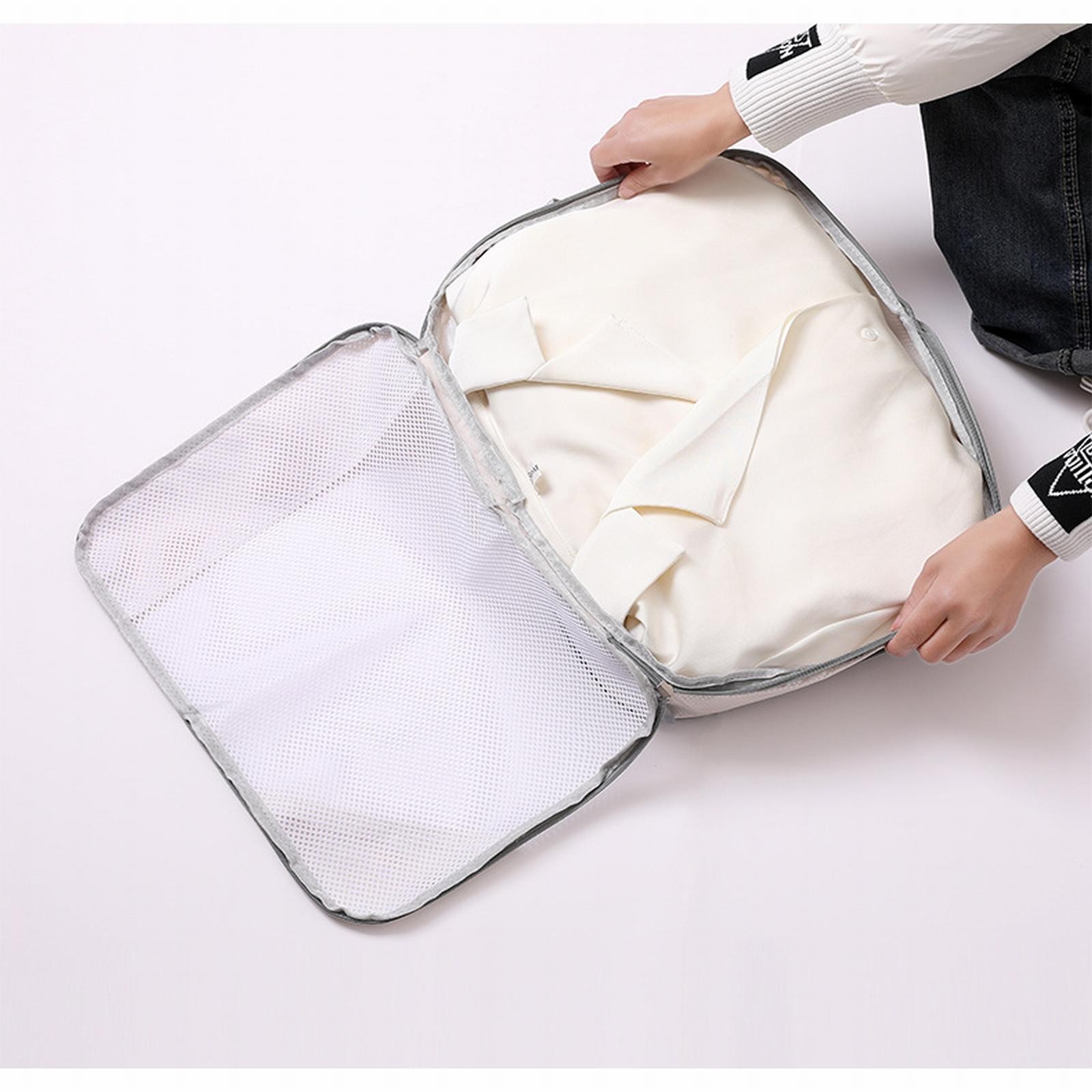 kjfeif Compression Packing Cubes for Travel, 9 Set Travel Packing Cubes for Suitcases, Compression Suitcases organizers Bag Set for Travel Essentials, Lightweight Packing organizers