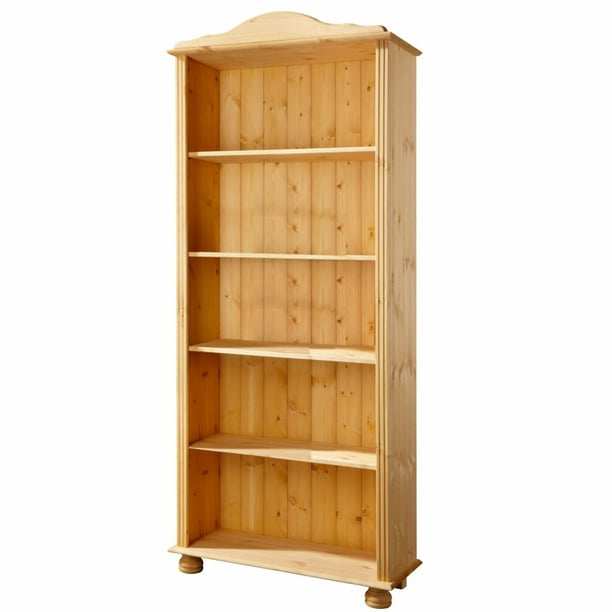 Solid Wood Shelf Weight Capacity, Solid Wood Tall Narrow Bookcase With Doors