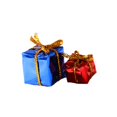 thumbnail image 4 of 2x Dollhouse Christmas Tree Boxes Xmas Candy Box 1/12 Scale DIY Miniature Foil Blue Red, 4 of 9