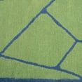 thumbnail image 3 of Rugsotic Carpets Hand Tufted Wool Eco-Friendly Area Rugs - 4'x6', Rectangle, Green Blue, Modern Contemporary Design, High Pile Handmade Anti Skid Rugs for Living Room, Bed Room (K00692), 3 of 6