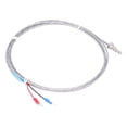 thumbnail image 2 of Gupbes K‑Type Temperature Sensor,Thermocouple Sensor WRNT‑02 M8 Thread Screw Red Black Wire K Type Screw Temperature Probe,K‑Type Thermocouple, 2 of 8