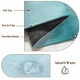 thumbnail image 6 of Turquoise Marble Area Rug 5x8 FT, Non Slip Bedroom Throw Carpet, Modern Abstract Art Texture Watercolor Washable Soft Floor Carpet Non-Shedding Rug for Living Room Nursery Dorm Office, 6 of 9