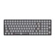 thumbnail image 2 of Teclado de 100 teclas Modo 2.4G Teclado con cable personalizado para computadora (100 teclas negras), 2 of 6
