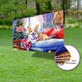 thumbnail image 3 of Watercolor Hello Winter Corgi Chill Christmas Welcome Yard Sign Welsh Corgi Dog Lover Gifts Idea Outdoor Home Lawn Garden Porch Decor - 00016, 3 of 5
