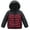 Wine, variant on Boys and Toddlers' Lightweight Water-Resistant Packable Hooded Puffer Jacket Down Jacket