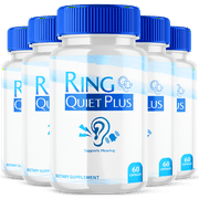 Ring Quiet Plus Advanced Tinnitus Support Supplement RingQuiet Natural Hearing Support 300 Capsules