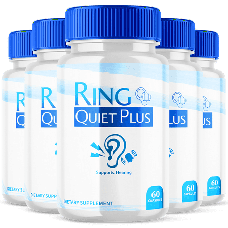 Ring Quiet Plus Advanced Tinnitus Support Supplement RingQuiet Natural Hearing Support 300 Capsules