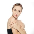 thumbnail image 2 of 2pcs Simple Wide Hoops with Teeth Design for Daily Washing and Makeup Headbands, 2 of 9