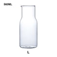 thumbnail image 3 of Billuyoard Jarra de agua resistente a la temperatura café taza grande para beber transparente alto borosilicato té jugo leche olla Drinkware Mostrada L Billuyoard HA071562-02, 3 of 6