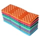thumbnail image 3 of Greeniant 3 uds colchoneta plegable para acampar al aire libre XPE portátil pequeño cojín de espuma a prueba de humedad impermeable previene la carpas naranja + morado + azul Greeniant OD016333-02, 3 of 6