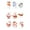 Green, variant on PuSpu Christmas Window Clings 9pc 20x30cm Green PVC Static Film Reusable Holiday Light-Up Sticker Décor for Mall Shop Ambiance