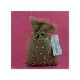 thumbnail image 3 of 20 Satin and Lace Drawstring Gift Pouch Small Favor Bags Wedding Party Bag With Personalized Paper Tags 4" x 6.5", 3 of 4