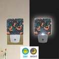 thumbnail image 2 of Yayeee LED Plug in Night Light for The Home with Auto Dusk to Dawn Light Sensors, 2 Pack, Whimsical Foxes Pattern, 2 of 6