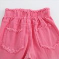 thumbnail image 4 of NOLDARES Infant Kid Girl Cute Fall Clothes Set2pcs Long Sleeve Crewneck Sweatshirt and Pants Print Outfits Clothing(Hot Pink,5-6 Y), 4 of 9