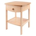 thumbnail image 1 of Claire Night Stand with Drawer in natural finish, 1 of 9