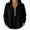 a01Black, variant on Womens Long Sleeve Half Zip Tops with Pockets Casual V Neck Collared Work Shirts Lightweight Casual Loose Fit Tunic Tops Pink S