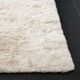 thumbnail image 3 of Safavieh Faux Sheep Skin Brock Distressed Area Rug, Beige, 3' x 5', 3 of 11