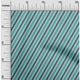 thumbnail image 1 of oneOone Cotton Flex Fabric Diagonal Stripe Print Fabric By Yard 40 Inches Wide, 1 of 4