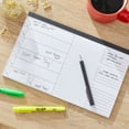 thumbnail image 2 of Pen+Gear Weekly Undated Large (12" x 7.5") Black and White 60 Sheets Desktop Planner Pad, 2 of 6