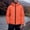 Orange, variant on Men's Lightweight Puffer Jacket Hooded Waterproof down Coat Winter Warm Quilted Outerwear for Snow Ski Travel New Mens Jackets Casual Lightweight Khaki L