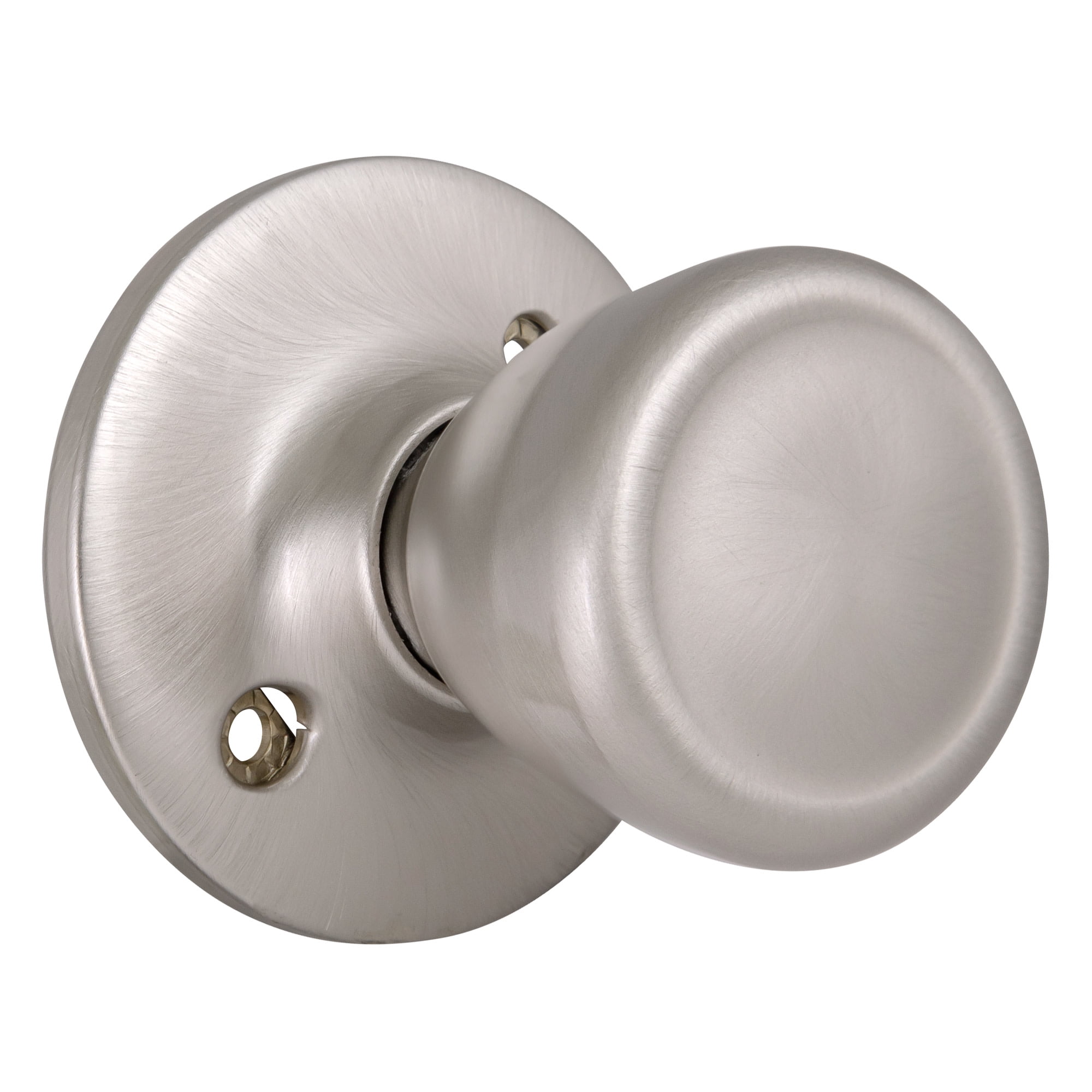 Design House Tulip Non-Locking Passage Hall and Closet Door Knob, Satin Nickel