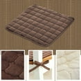 thumbnail image 3 of Cojín antideslizante de felpa para silla de comedor, cojín para el trasero de oficina, taburete para estudiante, cojín para asiento, invierno, 3 of 5