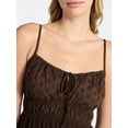thumbnail image 4 of No Boundaries Eyelet Tie Front Cami, Women's XXS-XXL, 4 of 5