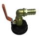 thumbnail image 3 of Adaptador de válvula de tanque de grifo de latón IBC, conexión de tanque para IBC S, 3 of 8