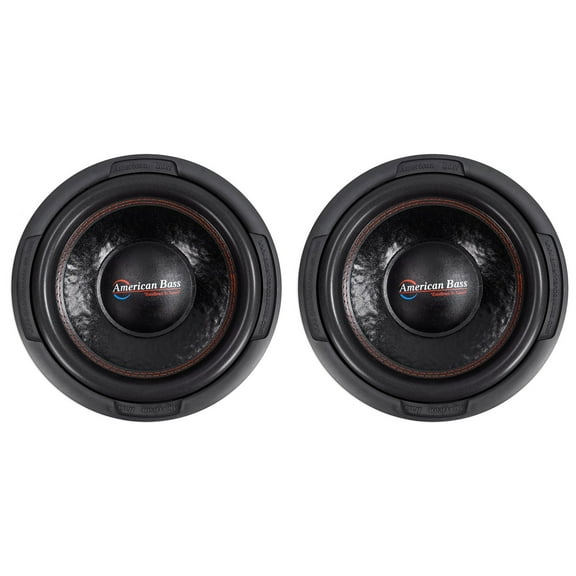 (2) American Bass XD-1222 1000w 12" Car Audio Subwoofers Subs w/ 120 Oz Magnets
