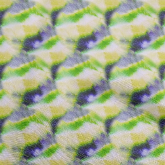 oneOone Cotton Poplin Twill Lime Fabric Tie Dye Fabric For Sewing Printed Craft Fabric By The Yard 56 Inch Wide