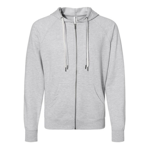 Independent Trading Co. Icon Lightweight Loopback Terry Full-Zip Hooded Sweatshirt