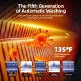 thumbnail image 5 of Havato 12,000 BTU Mini Split Air Conditioner AC Unit with Heat Pump & Alexa Googlehome Remote Control, 5 of 9