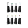 thumbnail image 4 of GARENAS Universal DC Jack Charging Cable Power Cord with 8 Interchangeable Plugs(Black), 4 of 9