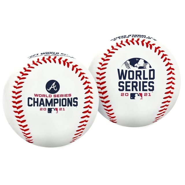 Pelota de Béisbol Rawlings Campeones de la Serie Mundial 2021 Atlanta Braves